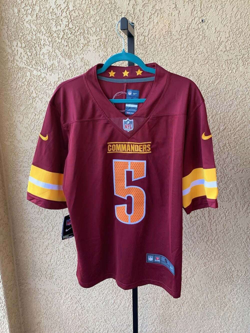 Nike Washington Commanders Jayden Daniels #5 Jersey Size S